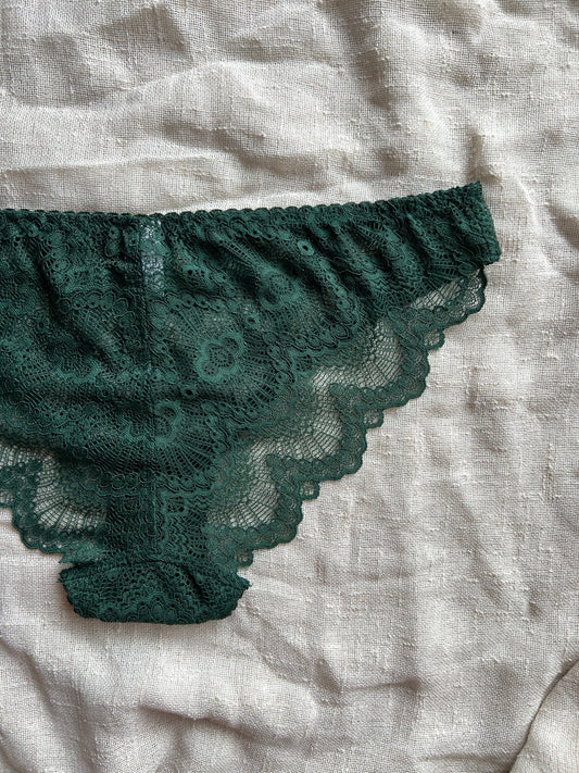 Fern lace bikini underwear handmade in South Africa
