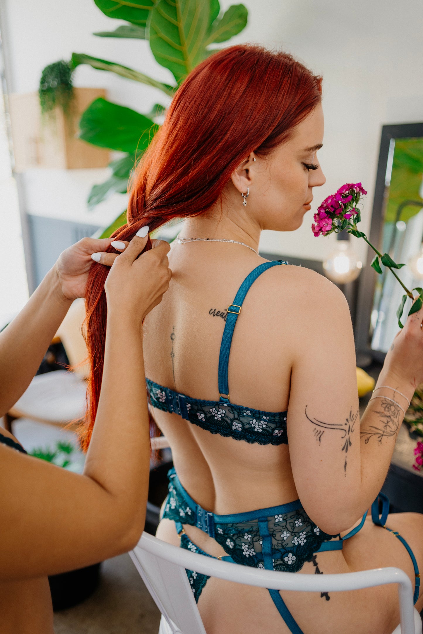 Jade Garter Belt