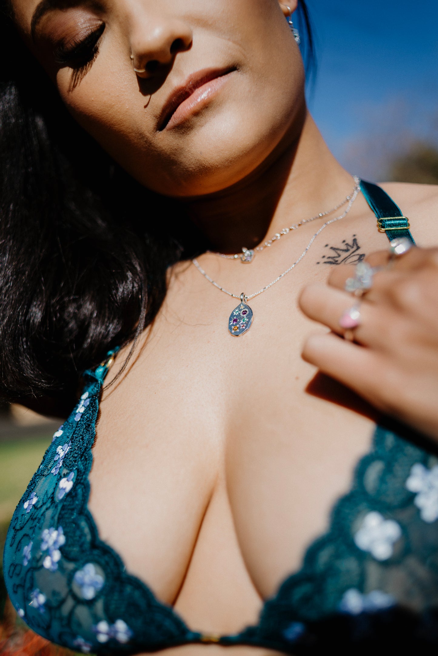 Jade Triangle Bralette