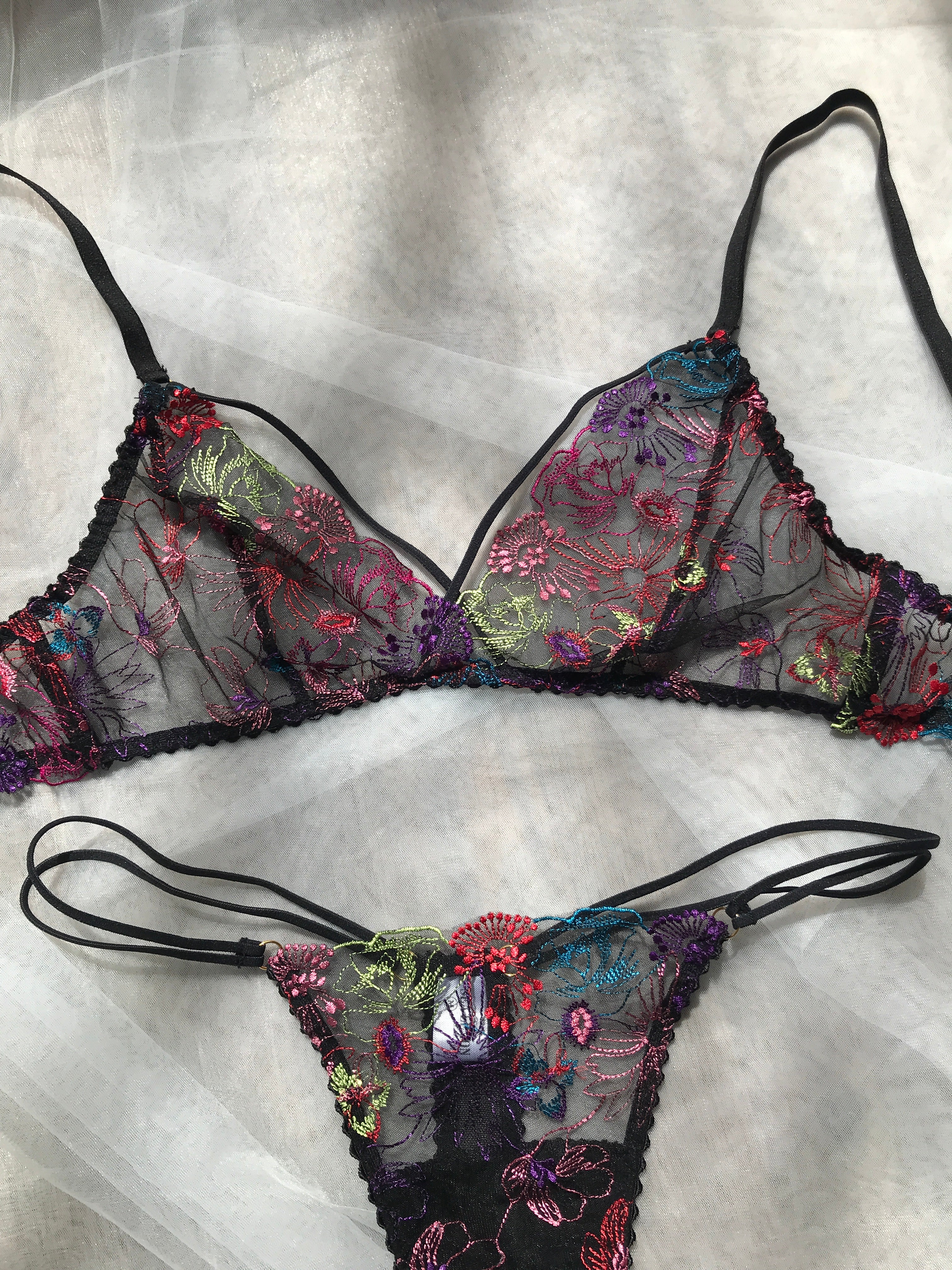 Calithea Lace Bralette – Sea Lemon Intimate Apparel