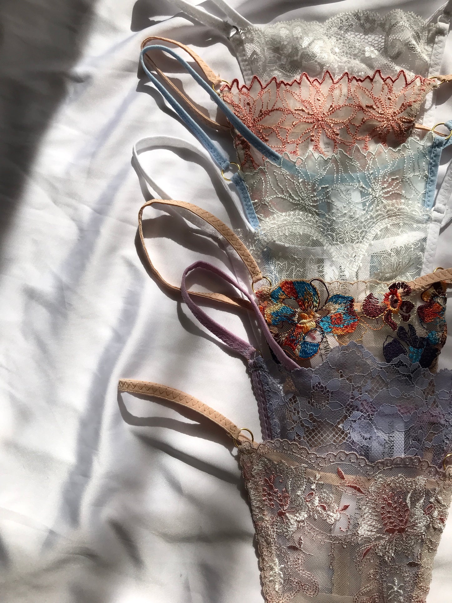 Panty Party Lace G-String Set (4–6 Pack) | Handmade Lingerie