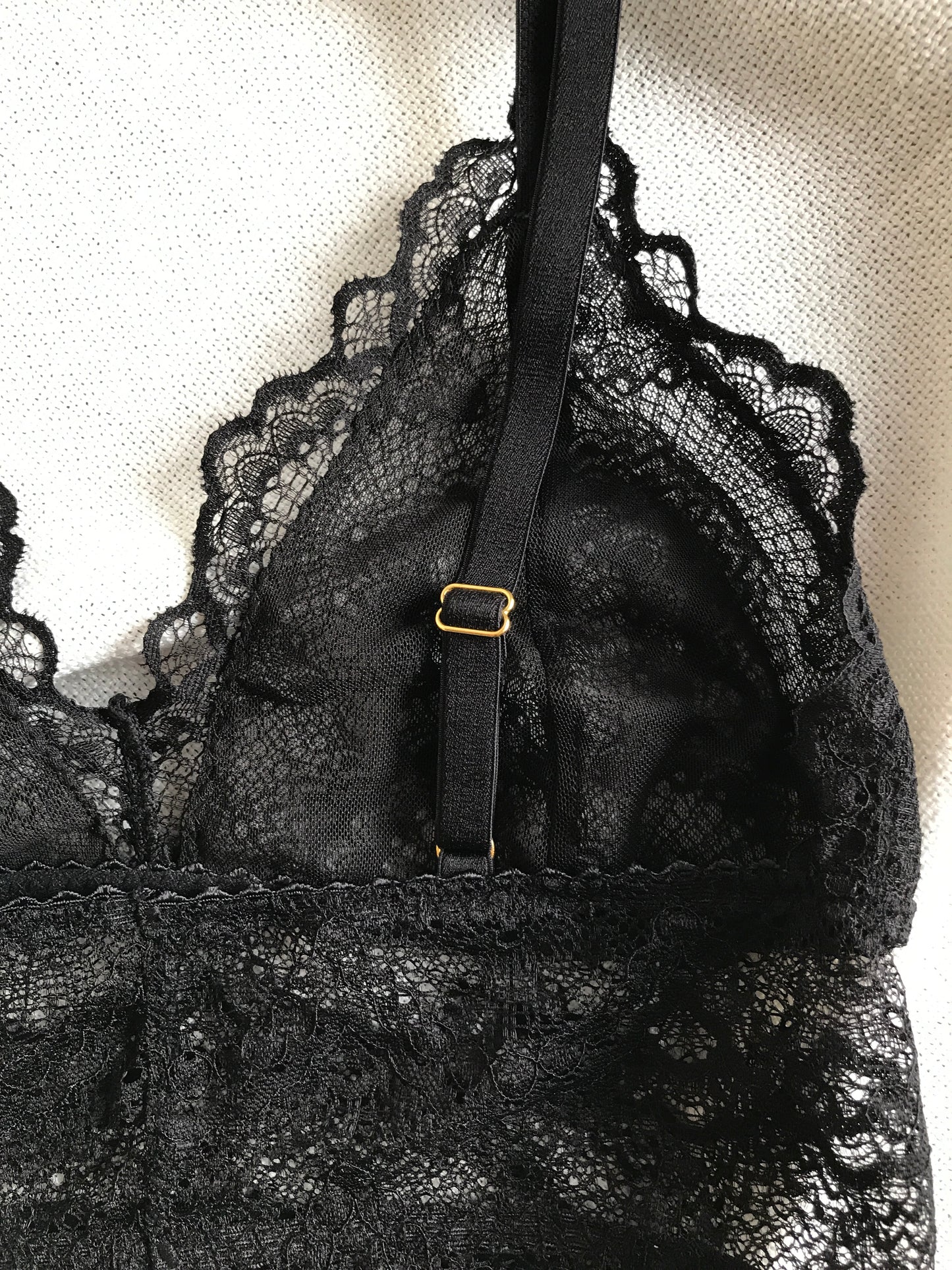 Poppy Triangle Lace Bralette